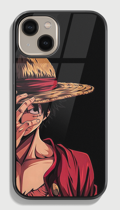 Luffy stare Glass case