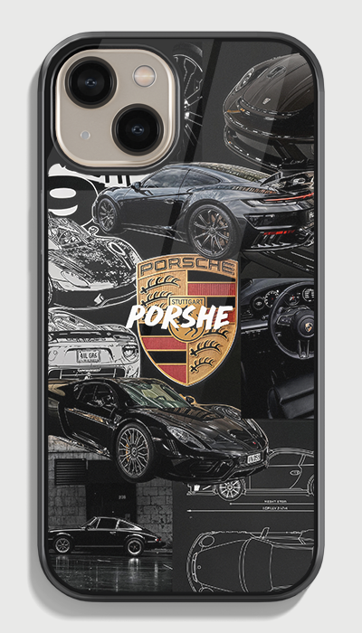 solo Porsche Glass case