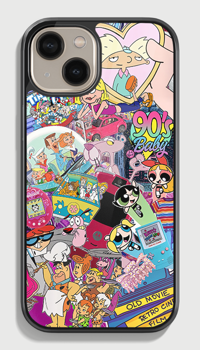 90's baby Glass case