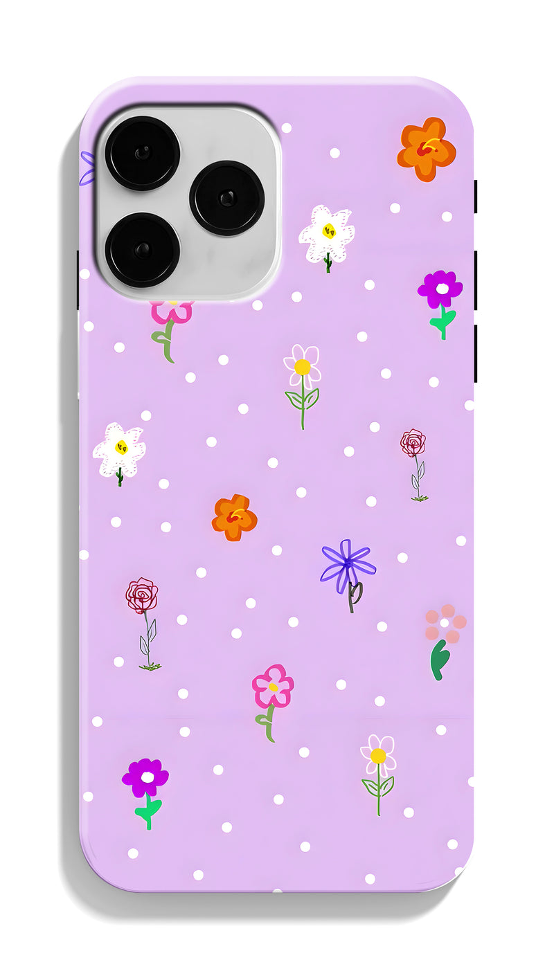 Lilac Doodle Dreams Hard case