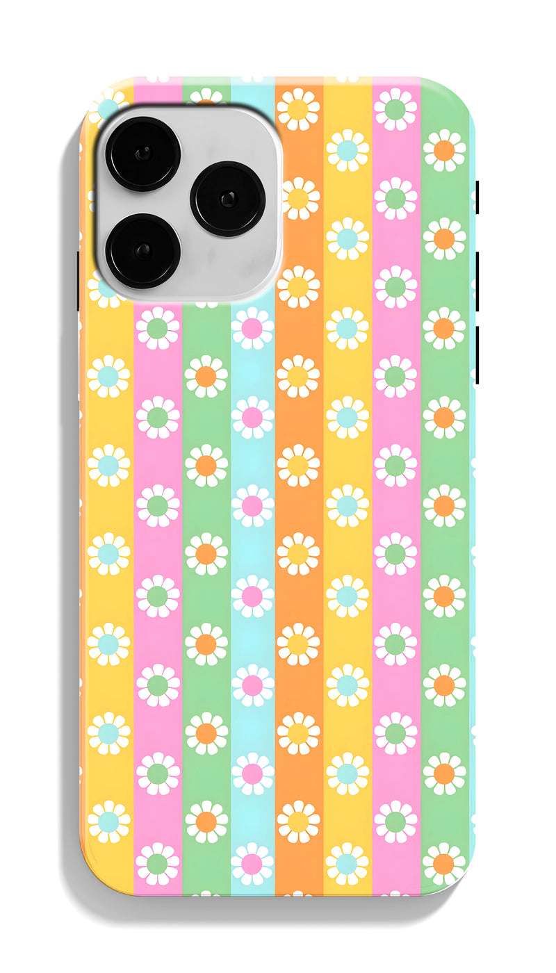 groovy stripes Hard case