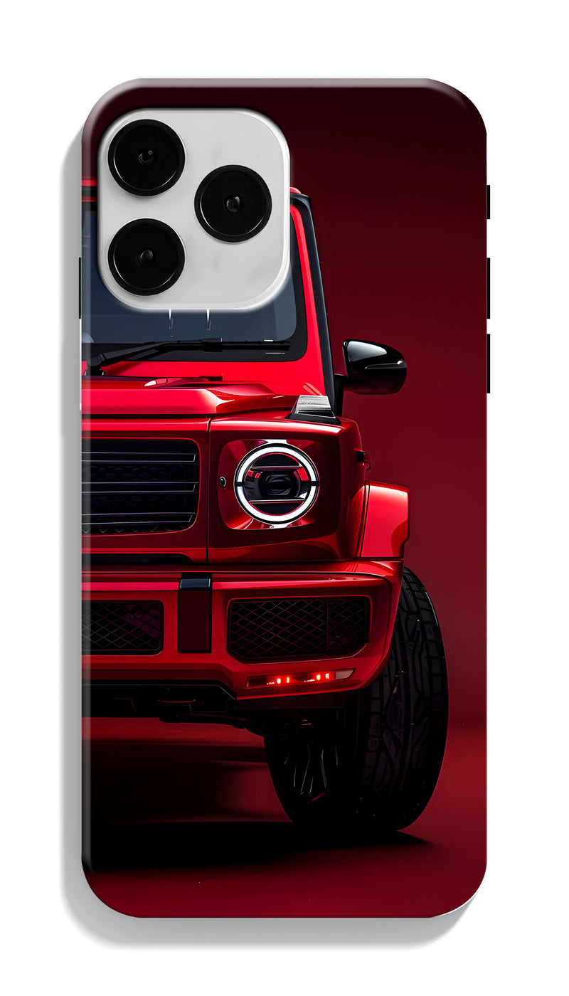 Red G-Wagon Hard case