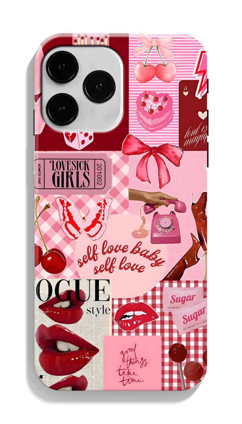 Lovesick Moodboard Hard case