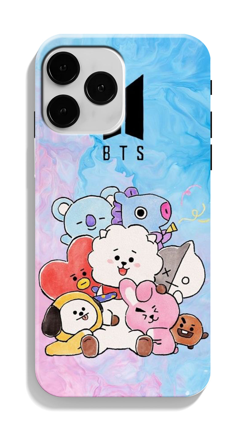 Pastel Crew Hard case