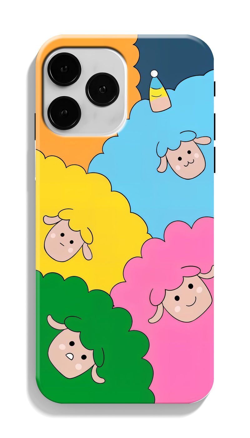 Cute sheep Hard case