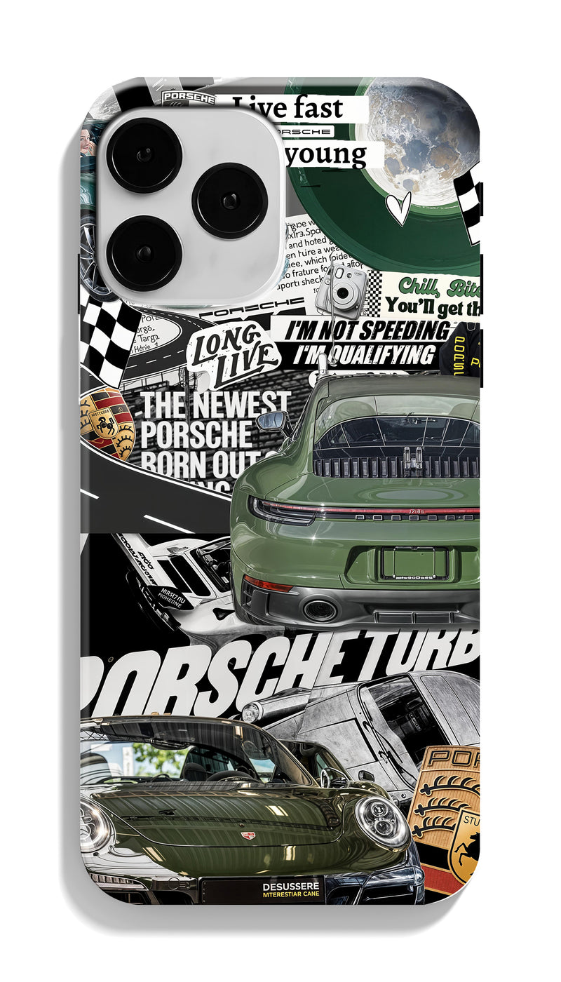 long live porsche Hard case