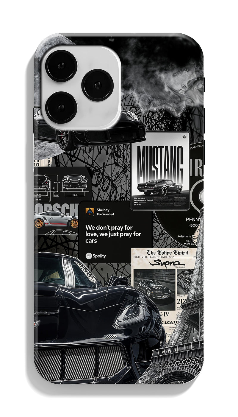 Pray for cars Hard case