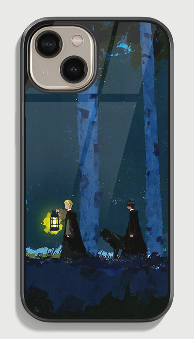 Halloween night Glass case