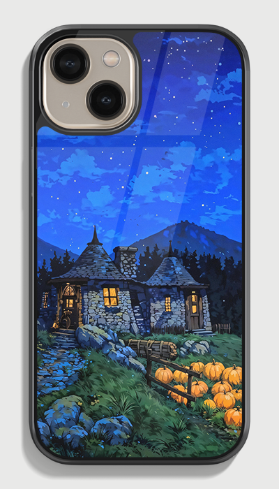 Halloween night Glass case