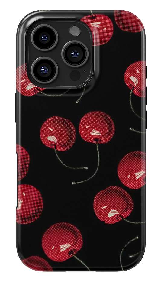 🍒 Cherry Pop Glossy Armoured Case