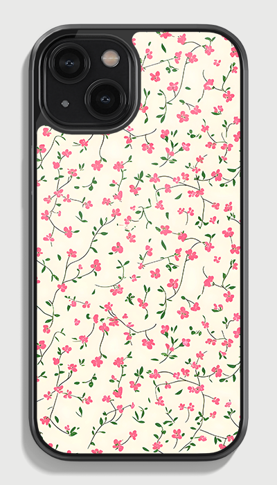 petal whispers Glass case
