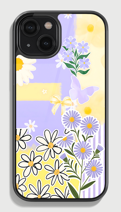 lilac morning Glass case