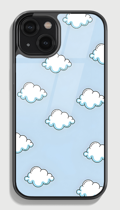 Cloudy Drift Glass case