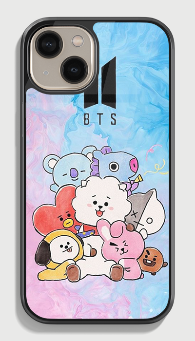 Pastel Crew Glass case