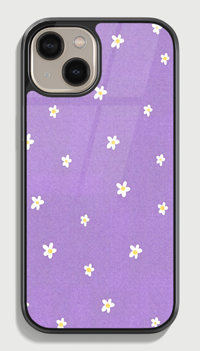 Lilac Bloom Glass case