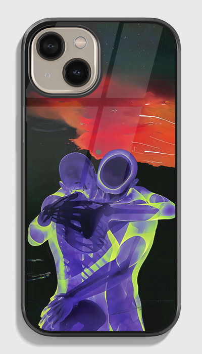 Cosmic hug Glass case
