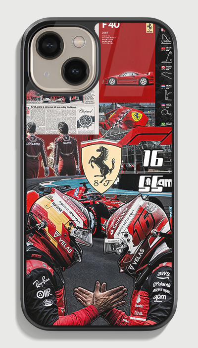 Ferrari Fury Glass case