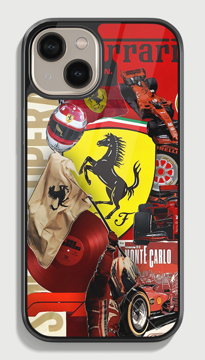 Ferrari Formula Glass case