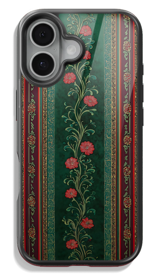 Vintage Bloom Glass case