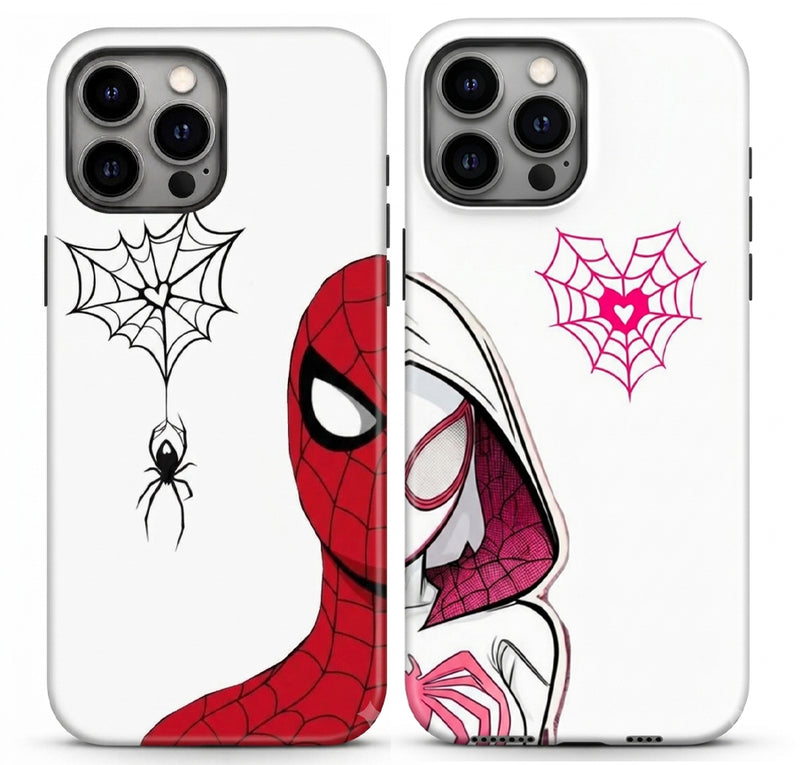 The Spider Universe Couple Cases Glossy Armoured Case